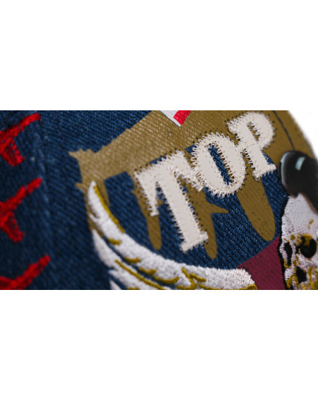 TOP GUN® Hat - Blue Denim Baseball cap