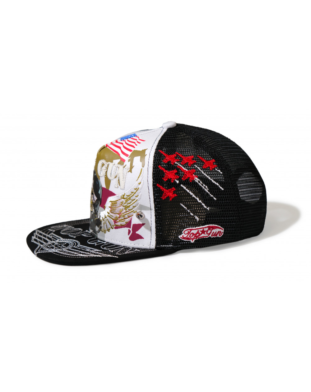 TOP GUN® EXCLUSIVE - White Trucker Snap / Limited & Numbered Edition