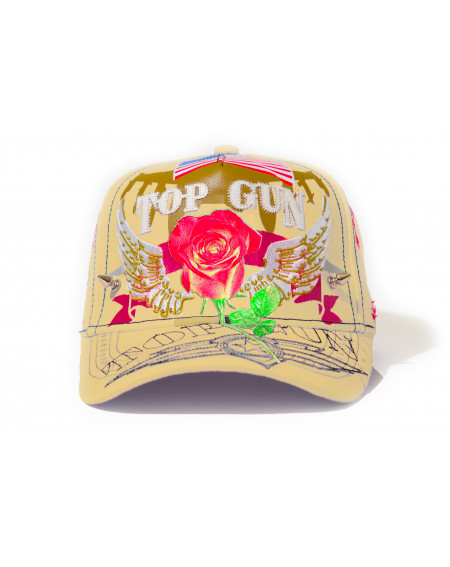 TOP GUN® Hat - Yellow Baseball cap