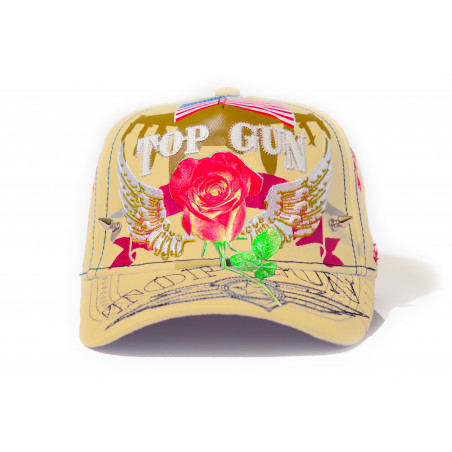 TOP GUN® Hat - Yellow Baseball cap