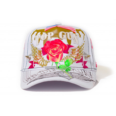 TOP GUN® Hat - White Baseball cap