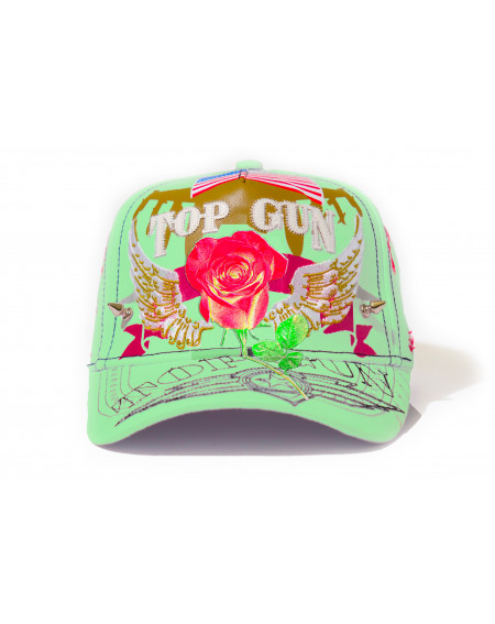 TOP GUN® Hat - Green Baseball cap