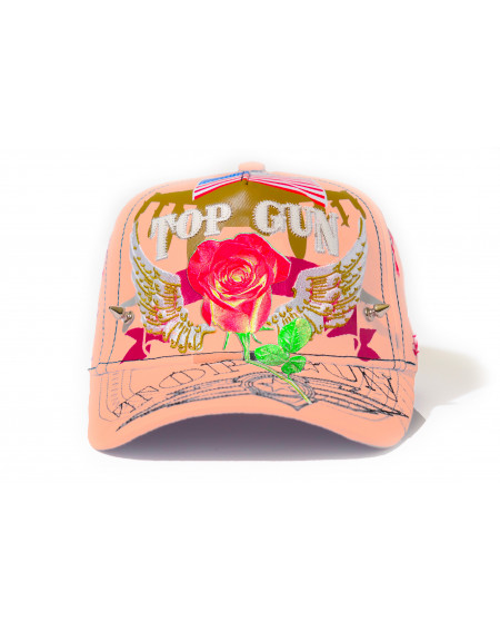 TOP GUN® Hat - Salmon Baseball cap