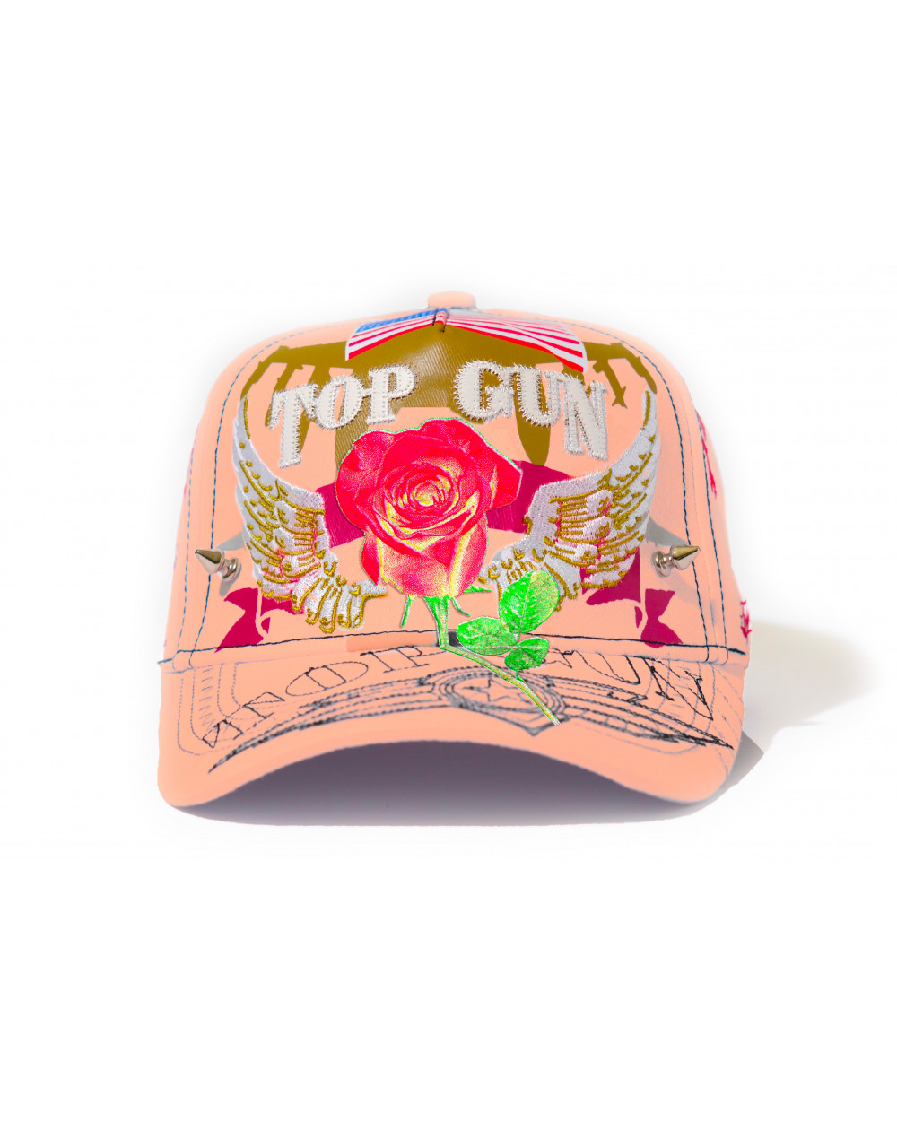 TOP GUN® Hat - Salmon Baseball cap