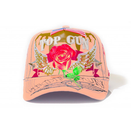 TOP GUN® Hat - Salmon Baseball cap