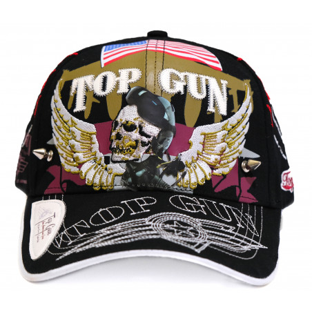 TOP GUN® Hat - Black Baseball cap