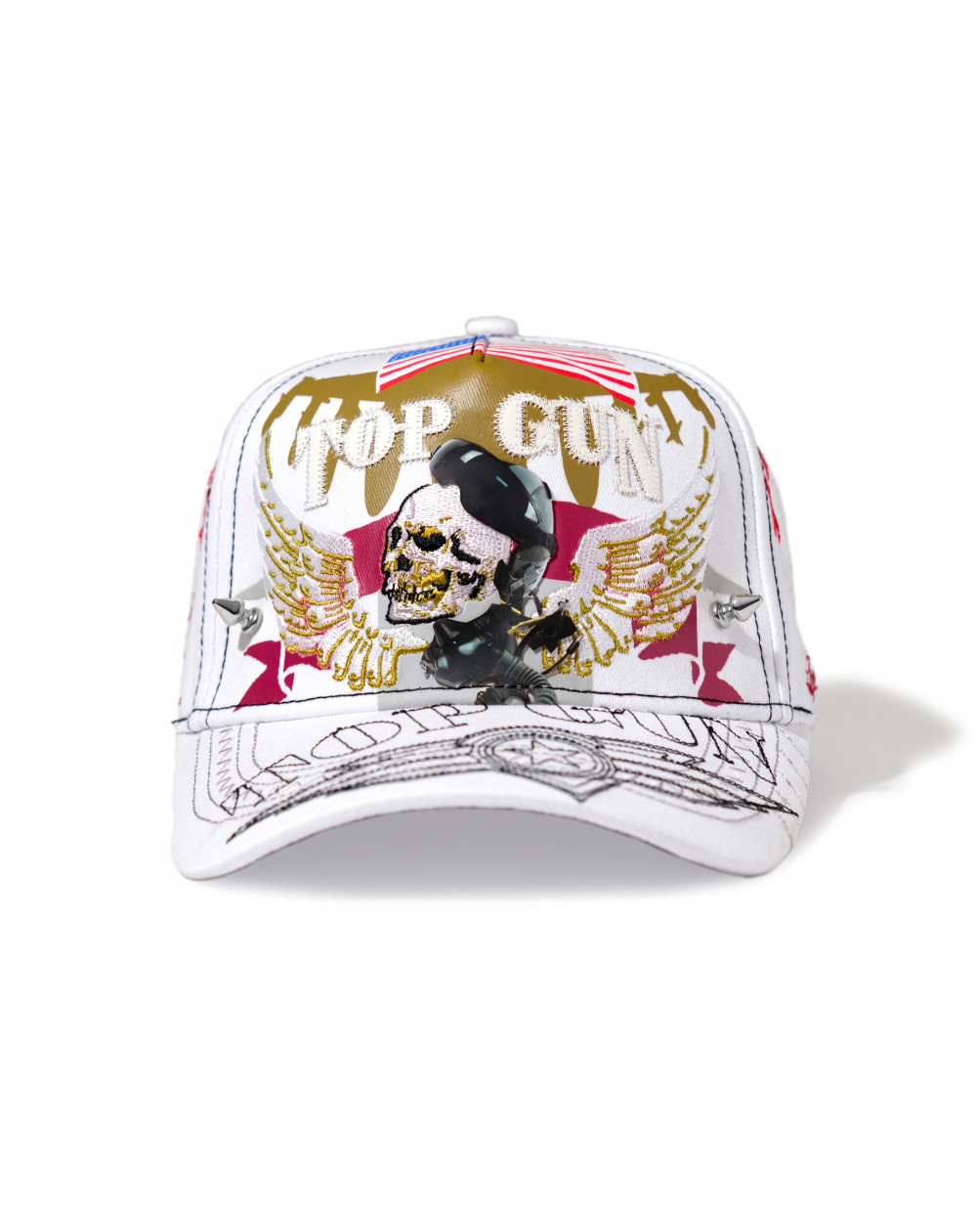 TOP GUN® Hat - White Baseball cap