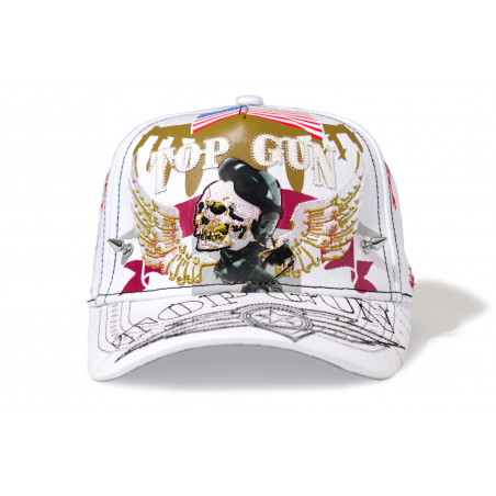 TOP GUN® Hat - White Baseball cap