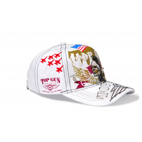 TOP GUN® Hat - White Baseball cap