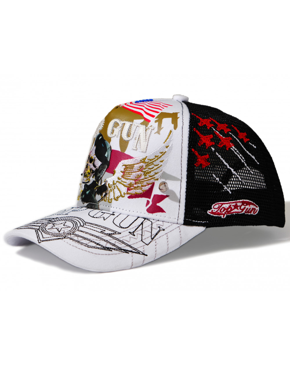 TOP GUN® EXCLUSIVE - White Trucker / Limited & Numbered Edition