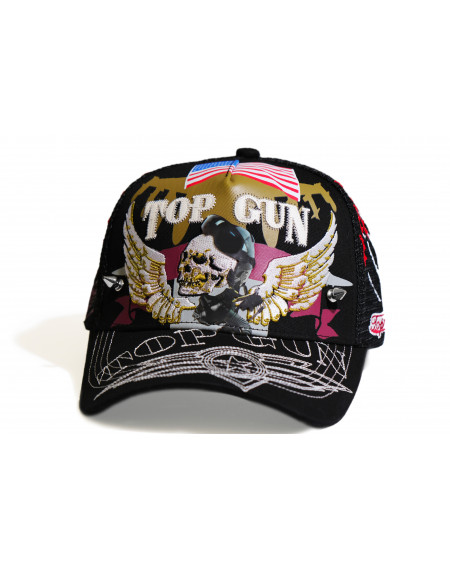 TOP GUN® EXCLUSIVE - Black Trucker / Limited & Numbered Edition